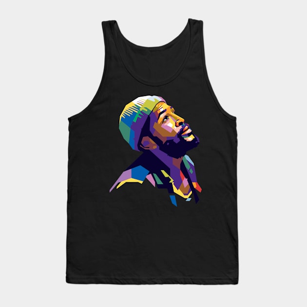 Marvin Gaye Tank Top by HokiShop